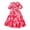 Red, variant on REDARER Girls' Puff Sleeve Smocked Tiered Maxi Dress Summer Party & Vacation Outfit,10 Years