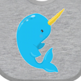 thumbnail image 4 of Inktastic Narwhal Boys or Girls Baby Bib, 4 of 4