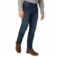 thumbnail image 5 of Eddie Bauer Men's Flannel Lined Denim Blue 40x30 Straight Fit Stretch Warm & Comfortable, 5 of 7