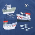 thumbnail image 5 of Tdoqot Toddler Boys Graphic T Shirts- Casual Short Sleeve Soft Cotton Kids Summer Tops Navy Size 6 T, 5 of 7