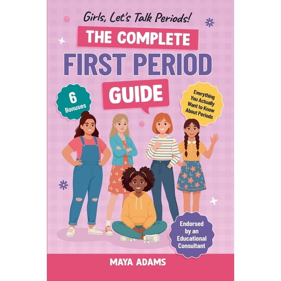 Gifts for Girls 8-12 Girls, Let's Talk Periods! The Complete First Period Guide, Book 1, (Paperback)