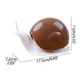thumbnail image 2 of Kokovifyves Beauty & Personal Care Creative Snail Shape Hand Sanitizer Lotion Sub-Bottling Detachable Push-Type Shampoo Lotion Bottle Shower Gel Empty Bottle Sub-Bottling, 2 of 2