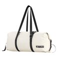 thumbnail image 1 of Bolsa de viaje de lona resistente al agua, resistente, de gran capacidad, portátil Blanco L, 1 of 9
