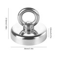 thumbnail image 4 of El tope magnético para puerta, sin perforaciones, atrapa herrajes delgados en forma de L (blanco) Likrtyny Libre de BPA, 4 of 4