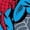 HEATHER BLUE, variant on Marvel Spider-Man - Spidey 6Th Birthday - Toddler And Youth Short Sleeve Graphic T-Shirt