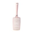 thumbnail image 2 of Cepillo de pelo hueco Peine desenredante Cepillo de pelo Peine desenredante para cabello rizado Rosa, 2 of 9
