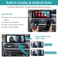 thumbnail image 3 of Road Top Wireless CarPlay/Android Auto Car Stereo for 2013-2016 BMW 3/4 Series F30 F31 F32 F33 F34 F35 F36 NBT 10.25 Inch IPS Touch Screen Car Radio Navigation for Car Built-in DSP Mirrorlink, 3 of 7