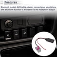 thumbnail image 3 of Arnés de Radio Estéreo Único para Audi A3 Adaptador AUX Bluetooth Conveniente Cable de Música 1 Pcs, 3 of 7