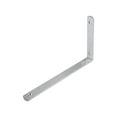 thumbnail image 4 of serony 4pcs L Bracket Corner Braces Joint Angle Brackets Wall-mounted Bench Shelf Support Heavy Duty Furniture Hardware Rack 250*150*24*4mm, 4 of 9