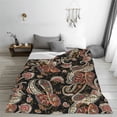 thumbnail image 5 of Pofeuu Paisley6 Print Ultra-Soft Micro Fleece Blanket,for Bed Or Sofa,All Season Throw Blankets Flannel Blanket-40"x30", 5 of 7