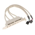 thumbnail image 1 of Soporte de expansión del panel trasero perfke USB 2.0 4 puertos, 1 of 7