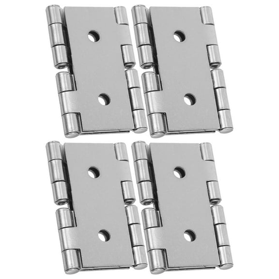 OULII 4pcs Heavy Duty Door Hinge in Sturdy Iron for Room Divider Use and Furniture Assembly
