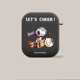 thumbnail image 3 of Funda de silicona Snoopy Charlie Brown para AirPods 1 2 3 Pro Fashion Animation Funda a prueba de golpes para auriculares Bluetooth para AirPods Shell, 3 of 5