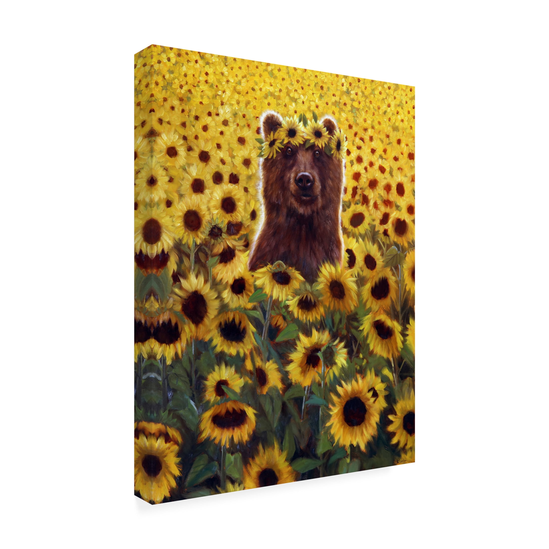 Canvas Wall Art - Lucia Heffernan 'Delilah' Wall Art for Living Room, Bedroom, or Office Décor by Trademark Fine Art - 35 x 47 Inches