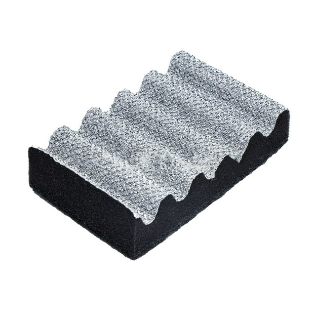 Kitchen Cleaning Brush 1 Pcs Of Versatile Cleaning Cloth Barbecue Grill Cleaning Tool Washable Cleaning Sponge Suitable For Barbecue Cleaning Kitchen Cleaning,Black Kitchen Cleaning Brush