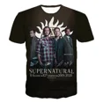 thumbnail image 2 of Supernatural 3D Printed Short Sleeve T Shirt Horror TV Drama Fashion Casual T-shirts Men Women Streetwear Oversized Tee Tops, 2 of 5