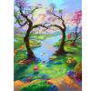 thumbnail image 1 of Diamante pintura 5D taladro redondo completo mosaico DIY bosque paisaje Kit decoración de la pared Tmvgtek decoración de arte en el hogar, 1 of 9