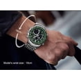 thumbnail image 2 of Reloj NAVIFORCE Resistente al Agua Plata y Verde, 2 of 4