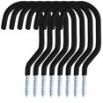 thumbnail image 1 of 8 Pack Bike Hooks/Bicycle Storage Hooks Set(Black), 1 of 5
