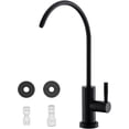 thumbnail image 2 of Drinking Water Faucets for Kitchen Sink, Matte Black Water Filter Faucet for Reverse Osmosis or  System, RO Bar Sink Faucet, Stainless, 2 of 7