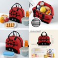 thumbnail image 5 of Pzuqiu Cute Ladybug School Backpack Set for Kids with Lunch Bag 17 Inch Book Bags for Girls 10-12 Years Old, Schoolbag for Boys Pencil Bag Water Bottle Bag School Bookbag Sets, 5 of 7