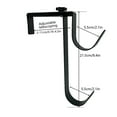 thumbnail image 2 of Adjustable Aluminum Pool Pole Hanger/Hook For Pool Poles Use To Hang Pool Accessories On Pool Fence/Wall Is Rusts Resistants, 2 of 6