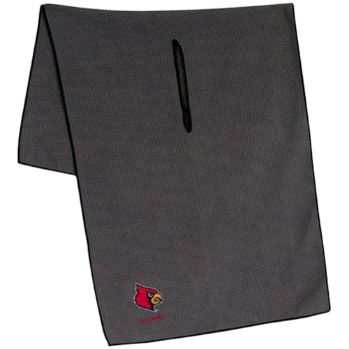 Louisville Cardinals 19" x 41" Gray Microfiber Towel