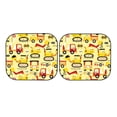 thumbnail image 7 of Gaeub Funny Construction Vehicles Foldable Auto Sun Blocker Visor, Sunshade for Car Front Window, Keeps Your Vehicle Cool - Medium, 7 of 7