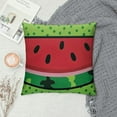 thumbnail image 2 of ONETECH Home Pillow Cases Summer Fruit Watermelon Throw Pillow Covers Decoration Cushion Covers Indoor Outdoor Lumbar, 2 of 5
