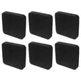 thumbnail image 5 of 6pcs Cushioned Anti-Vibration Pads For Treadmill Noise-Absorbing Mat Rubber Shock Absorbing Pads Floor Protector For Home Fitness Equipment, 5 of 6