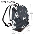 thumbnail image 2 of Goofa The Nightmare Before Christmas Pattern Leather Backpack Purse for Women Fashion Multipurpose Design Handbag Ladies Shoulder Bags Travel Backpack, 2 of 4