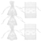thumbnail image 3 of KAKOWELY 5 bolsas transparentes con cordón para joyería, bolsas de malla para dulces, regalos para bodas y fiestas., 3 of 5