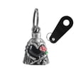 thumbnail image 1 of Campana para moto GARGOYLE BELLS, colorida, con colgador y llavero, 1 of 5