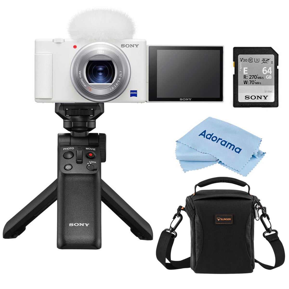 Sony ZV-1M2 Digital Camera, Compact 20.1 MP, 4K Video, 2.55x