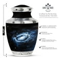 thumbnail image 2 of SUBSH Galaxy Urn for Ashes - Large Urns for Human Ashes Adult Male - Ashes Urn Adult - Adult Urns for Human Ashes Men - Cremation Urn for Ashes (10 INCH Pack of 1) -, 2 of 2