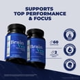 thumbnail image 4 of Brain Vex Advanced – Daily Formula with a Natural Blend to Help Maintain Focus, Memory & Concentration | Clean, Gentle, Easy-to-Swallow BrainVex Advanced Capsules (60 Capsules), 4 of 10