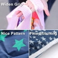 thumbnail image 3 of Paquete de 6 bolsas de supermercado plegables y reutilizables, bolsa lavable con bolsa, capacidad de peso de 15 kg, bolsa de mano resistente, bolso ecológico con bolsillo, impermeable y liviano., 3 of 5