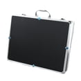 thumbnail image 4 of Yinanstore Hard Shell Carrying Case Shockproof Buckle Closure Cordless Microphone Protection Box for Business Outdoor Activity Party KTV black, 4 of 8