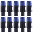 thumbnail image 2 of 10 Piezas de Cables Altavoz NL4FC Conector Cable Enchufes con Bloqueo Impermeable para, 2 of 8