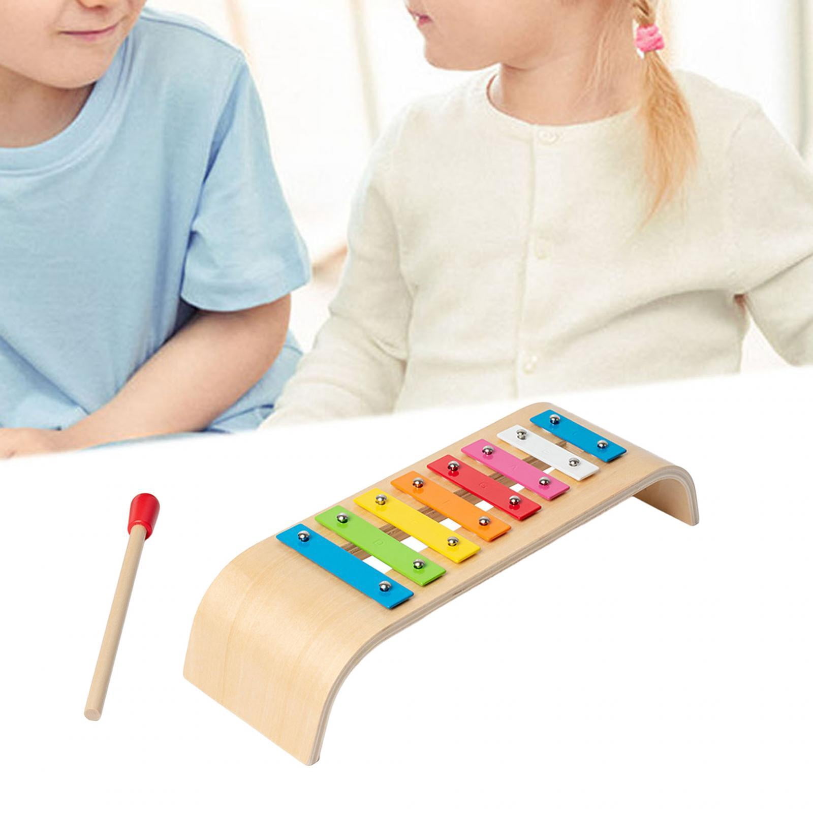 LeeQinersw 8 Scales Xylophone with Mallets Kids Music Learning Toys for Kids and Adult Band