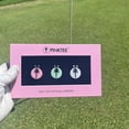 thumbnail image 2 of PINKTEE Golf Ball Marker with Hat Clip Sets Golf Gift for Women Golfer Golf Accessories(Total 3 Pcs), 2 of 6