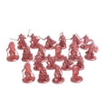 thumbnail image 2 of 20 figuras de soldados antiguos, minifiguras para hombres y niños, juego de juguetes, modelos de guerreros, diseño de diorama para juegos, escena en Rojo, 2 of 10