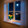 thumbnail image 4 of LED Night Light Realistic Flower Lamp With Dimmable Light For Bedroom Plug In & Control Options Design LED Night Light Water Projector Dinosaur Night Light Projector Novelty Lamp Night Sky Petunia, 4 of 4