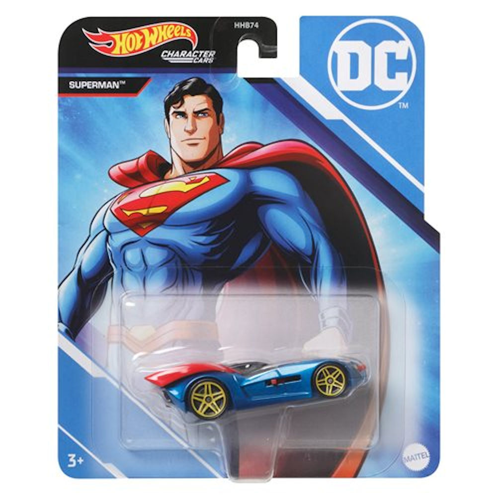 Hot Wheels DC Super Heroes Character Cars Set of 6, HHB74‚Äë956J