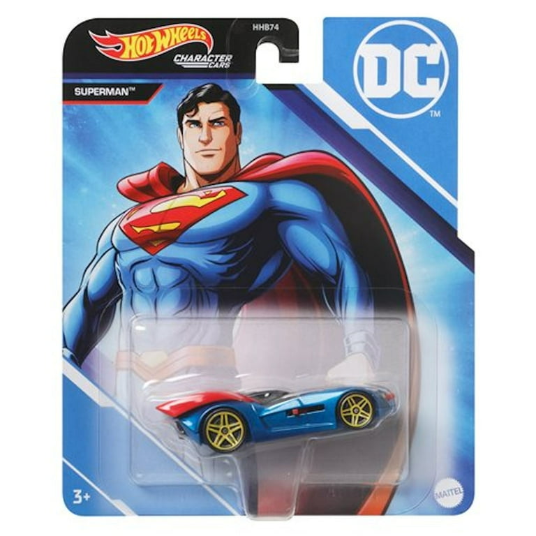 Hot Wheels DC Super Heroes Character Cars Complete Set of