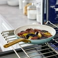 thumbnail image 6 of GreenPan 2-Piece Fry Pan Set, 10" & 12", Ceramic Nonstick, Oven Safe, Dishwasher Safe, Seaside, 6 of 12