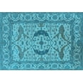 thumbnail image 1 of Ahgly Company Indoor Rectangle Oriental Light Blue Industrial Area Rugs, 7' x 9', 1 of 4