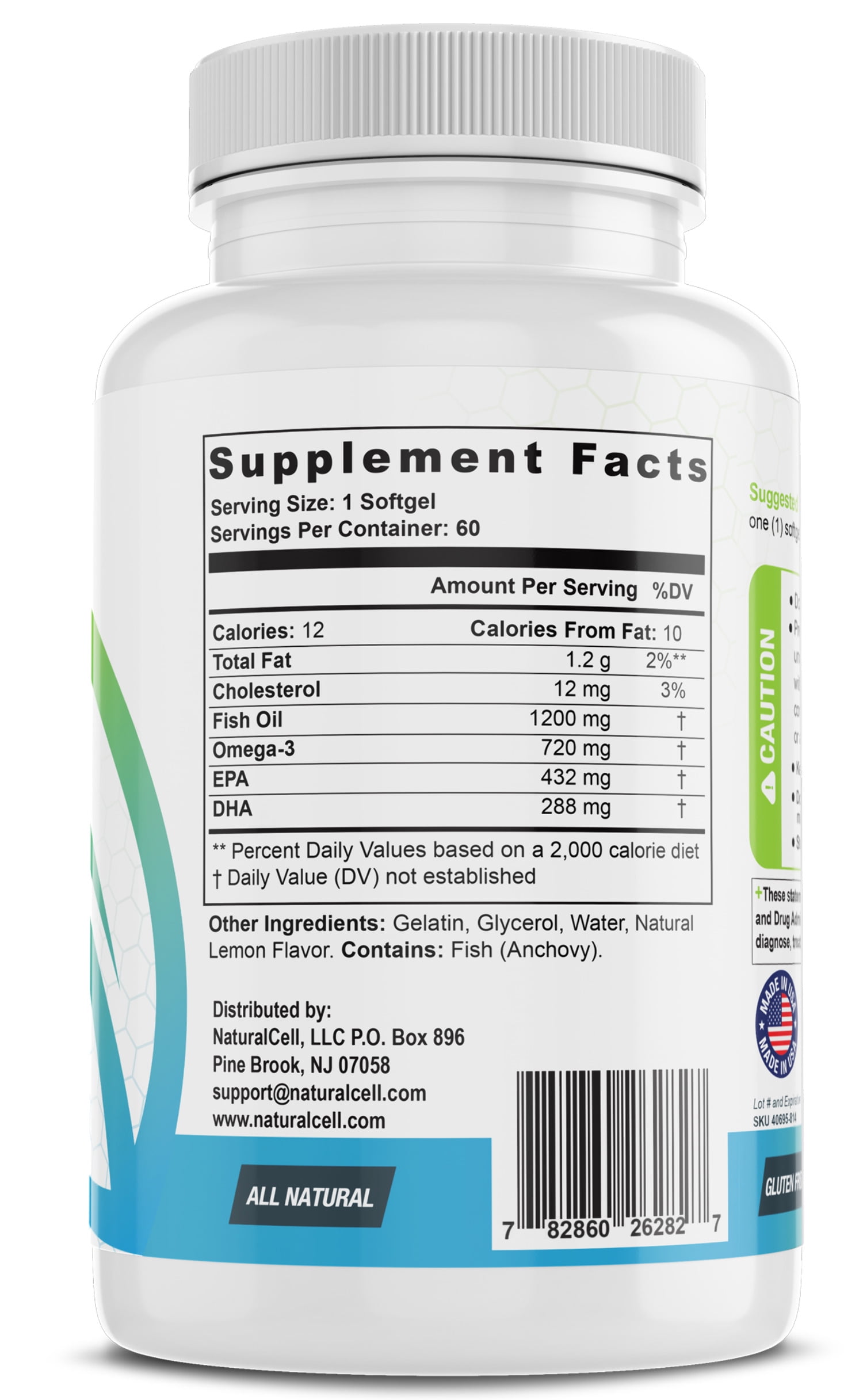 OmegaActiv - Omega3 Fish Oil Blend