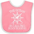 thumbnail image 3 of Inktastic Block Island Rhode Island Vacation Boys or Girls Baby Bib, 3 of 4