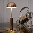 thumbnail image 4 of Modern Table Lamp Bar Decor Desk Restaurant Battery Bronze, 4 of 7